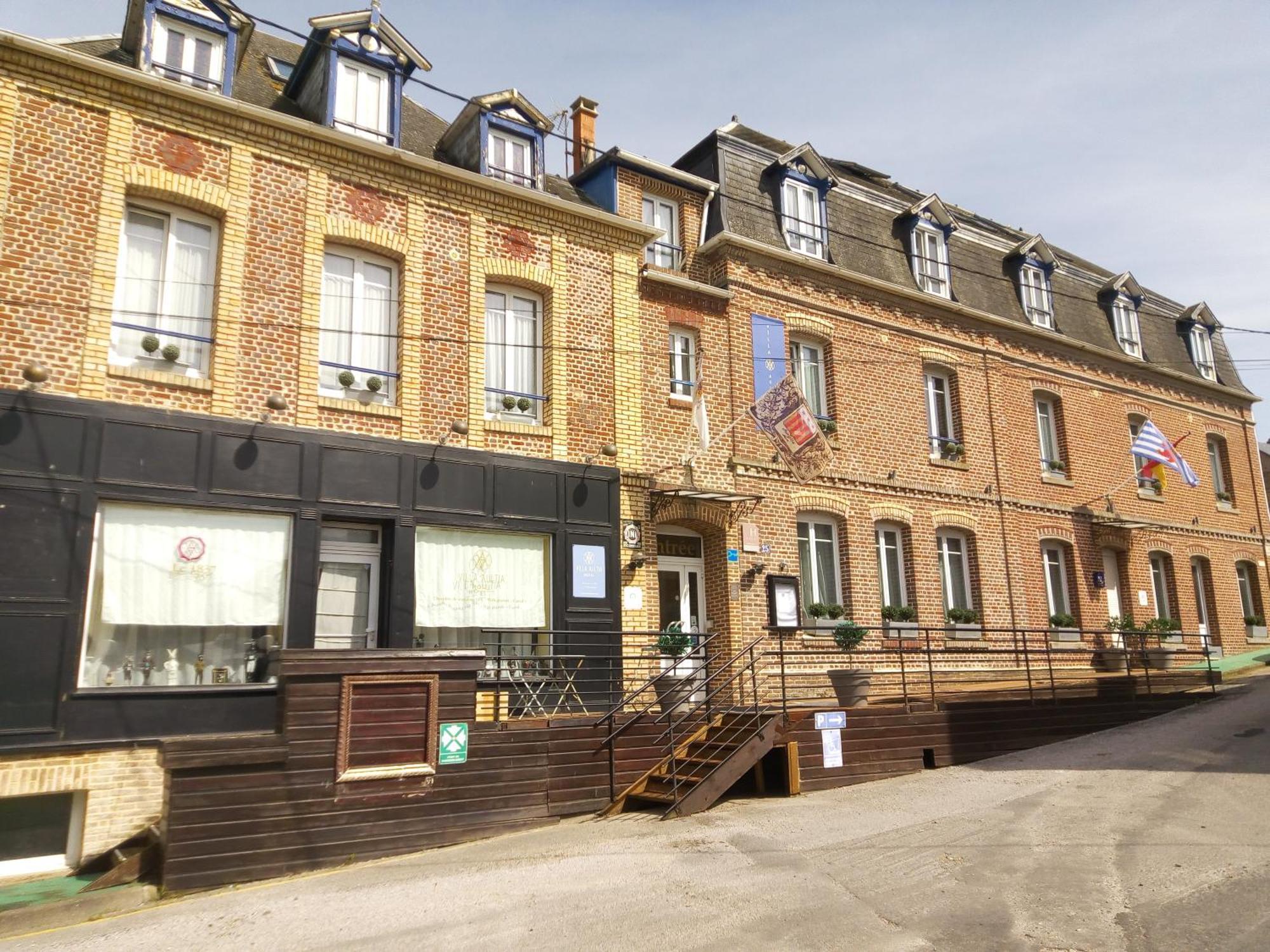 Ault - Villa Aultia Hotel - Baie De Somme Exterior foto